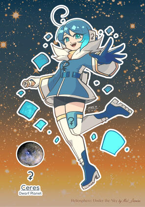 ⚳ [1 CERES] Ceres - Ceres gijinka, dwarf planet (former asteroid)