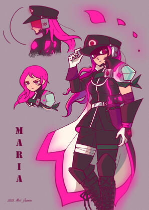 [Q♤] Maria - &quot;Black Maria&quot;, ruthless Dystopian sentinel