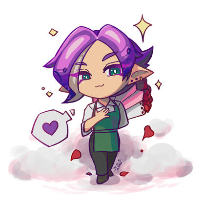 Illustration (SWEET, Chibi)