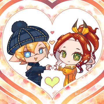 YCH: COUPLE Sample